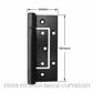 FFHD1500 HINGE - QUICK FIX 100MM COMM DOOR HINGE BLACK