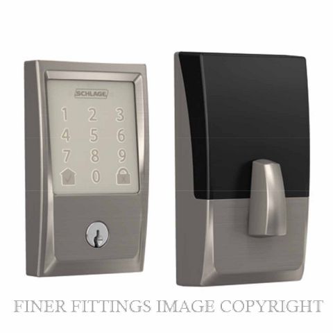 SCHLAGE SRE60121 BE489WB ENCODE SMARTLOCK SATIN NICKEL