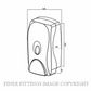 METLAM ML681F FOAM SOAP DISPENSER 750ML CAPACITY WHITE ABS