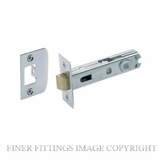 GAINSBOROUGH 481SCC DUAL SPRUNG TUB LATCH 70MM SATIN CHROME