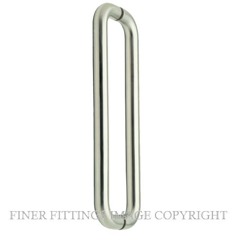 SCHLAGE DAX1222 06 300MM PULL HANDLES SATIN STAINLESS 304