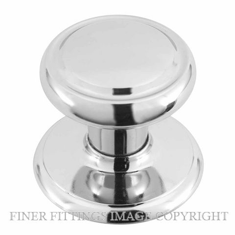 GAINSBOROUGH DIPLOMAT KNOB ON ROSE CHROME PLATE