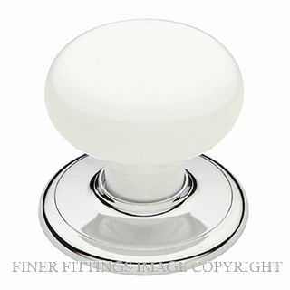 GAINSBOROUGH 1356WHIBC CLASSIC WARDROBE KNOB WHITE BC