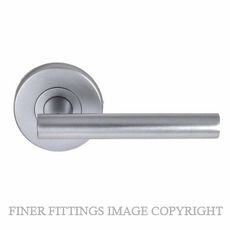 NIDUS DOMICI LEVER ON ROSE SATIN CHROME