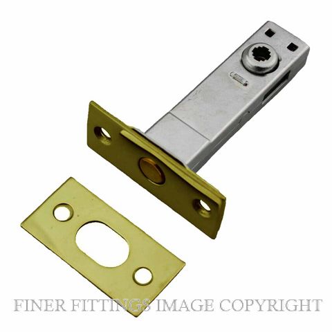 NIDUS PL60-4-PB PRIVACY BOLT 4MM CAM POLISHED BRASS