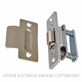 NIDUS RB1 SS V HEAVY DUTY ROLLER LATCH SATIN STAINLESS