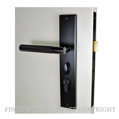 NIDUS DOMICI LONG PLATE ENTRANCE LOCK COMBO BLACK