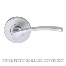 NIDUS CAPRI LEVER ON ROSE SATIN CHROME