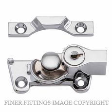 TRADCO 20314 SASH FASTENER LOCKING WIDE BASE CHROME PLATED