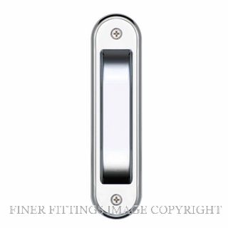 GAINSBOROUGH 390BCS FLUSH PULL RADIUS BC STD CHROME PLATE