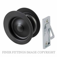 GAINSBOROUGH 396MBC CAVITY DOOR LOCK PASSAGE MATT BLACK