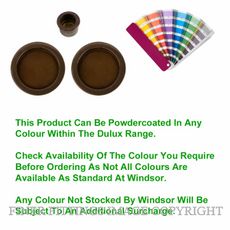 WINDSOR 8107 PC PASSAGE FLUSHPULL KIT POWDER COAT