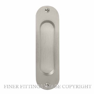 WINDSOR 8141 BN SINGLE FLUSHPULL 120X34MM BRUSHED NICKEL