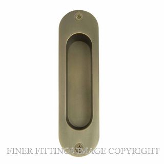 WINDSOR 8141 RB SINGLE FLUSHPULL 120X34MM ROMAN BRASS