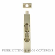 WINDSOR 5308 USB HEAVY DUTY FLUSHBOLT 150X25MM UNLACQUERED SATIN BRASS