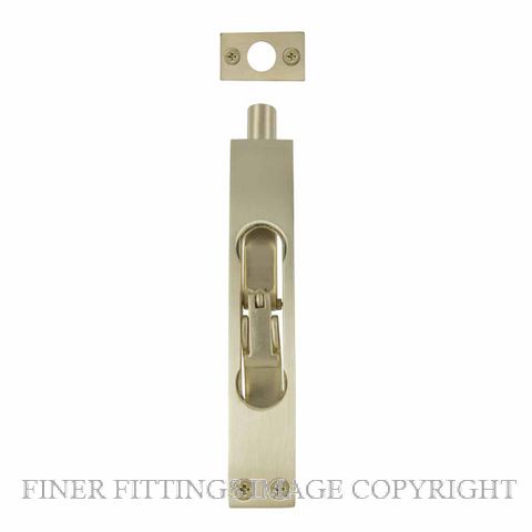 WINDSOR 5308 USB HEAVY DUTY FLUSHBOLT 150X25MM UNLACQUERED SATIN BRASS