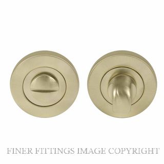 WINDSOR 8188 USB PRIVACY TURN & RELEASE - 50MM ROSE UNLACQUERED SATIN BRASS