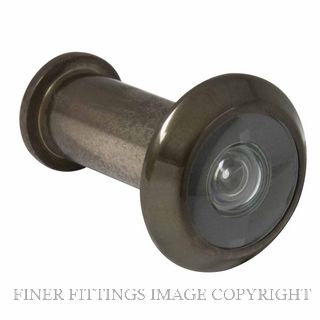 WINDSOR BRASS 5243 DOOR VIEWER - 180 DEGREE ANTIQUE BRONZE