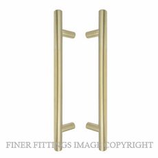 WINDSOR 8190 - 8191 USB PULL HANDLES UNLACQUERED SATIN BRASS