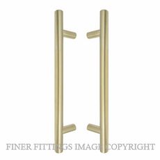 WINDSOR 8190 - 8191 USB PULL HANDLES UNLACQUERED SATIN BRASS