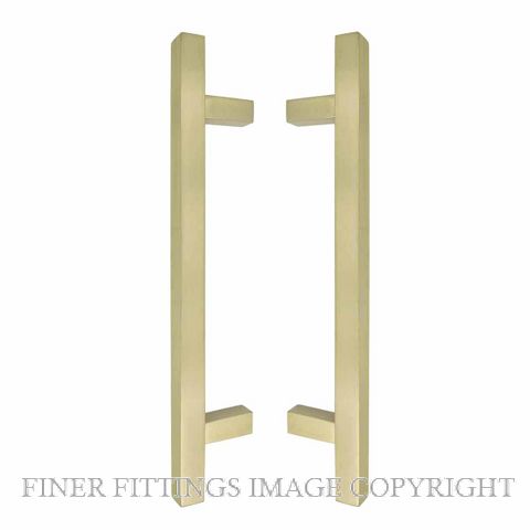 WINDSOR 8192 USB PULL HANDLES UNLACQUERED SATIN BRASS