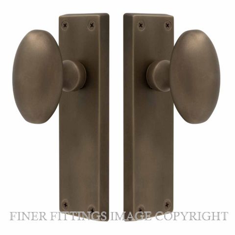 WINDSOR RB 5127-5179 CAMDEN OVAL KNOB HANDLES ROMAN BRASS