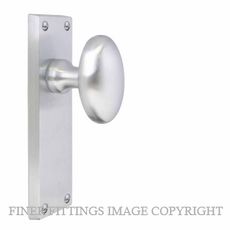 WINDSOR BRASS SC TRADITIONAL OVAL KNOB HANDLES SATIN CHROME