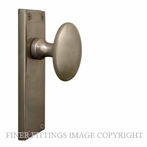 WINDSOR BRASS NB TRADITIONAL OVAL KNOB HANDLES NATURAL BRONZE