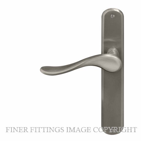 WINDSOR HAVEN OVAL BN LONGPLATE BRUSHED NICKEL