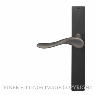 WINDSOR 8194RD DRB HAVEN SQUARE LONGPLATE DUMMY RIGHT HAND DARK ROMAN BRASS