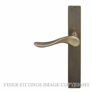 WINDSOR 8194RD BHB HAVEN SQUARE LONGPLATE DUMMY RIGHT HAND BRUSHED BRONZE