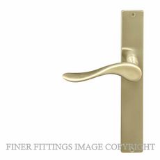 WINDSOR HAVEN SQUARE USB LONGPLATE UNLACQUERED SATIN BRASS