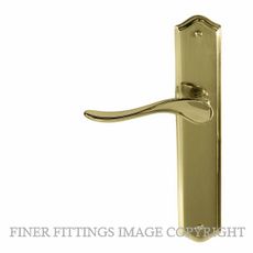 WINDSOR HAVEN TRADITIONAL UB LONGPLATE UNLACQUERED BRASS