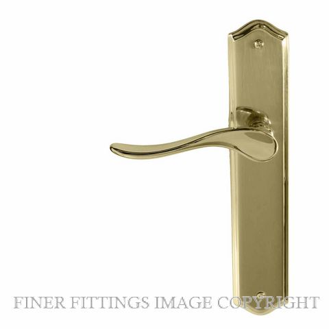 WINDSOR HAVEN TRADITIONAL PB LONGPLATE POLISHED BRASS