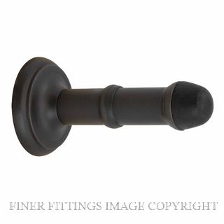 WINDSOR 5090 DRB 73MM DOORSTOP CONCEALED SKIRTING FIX DARK ROMAN BRASS