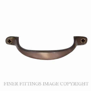 WINDSOR 5190 AB OFFSET PULL HANDLE 100MM ANTIQUE BRONZE