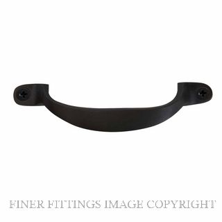 WINDSOR 5190 BLK OFFSET PULL HANDLE 100MM MATT BLACK