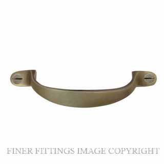 WINDSOR 5190 RB OFFSET PULL HANDLE 100MM ROMAN BRASS