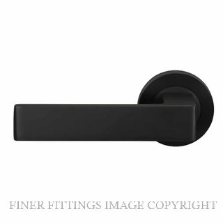 WINDSOR 7201 BLK GALAXY PEGASUS LEVER SET MATT BLACK