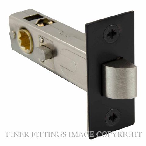 WINDSOR BRASS 1358 - 1359 BLK INTEGRATED PRIVACY LATCH BOLT