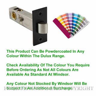 WINDSOR 1358 PC 60MM INTEGRATED PRIVACY LATCH POWDER COAT