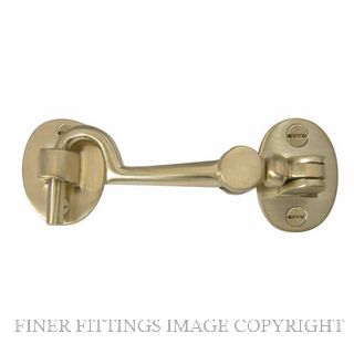 WINDSOR 5142 USB CABIN HOOK 100MM UNLACQUERED SATIN BRASS