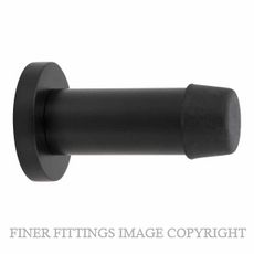 WINDSOR 5342 BLK 50MM DOOR STOP SKIRTING CONCEALED FIX MATT BLACK