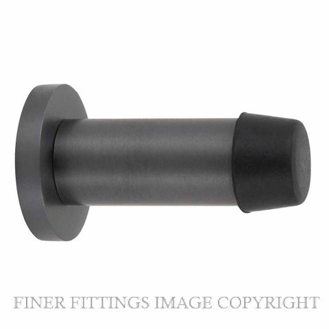 WINDSOR 5342 GN 50MM DOOR STOP SKIRTING CONCEALED FIX GRAPHITE NICKEL