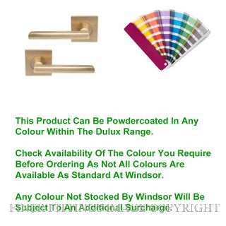 WINDSOR 7231 PC GALAXY ELITE PHOENIX LEVER SET POWDER COAT