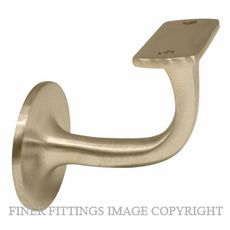 WINDSOR 5140 USB STAIR RAIL BRACKET UNLACQUERED SATIN BRASS