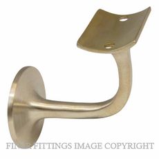 WINDSOR 5166 USB STAIR RAIL BRACKET UNLACQUERED SATIN BRASS