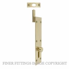 WINDSOR 5271 USB NECKED INWARD REVERSE BOLT 150MM UNLACQUERED SATIN BRASS