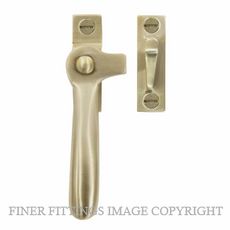 WINDSOR 5195L USB SPLIT RAIL FASTENER - LEFT HAND UNLACQUERED SATIN BRASS