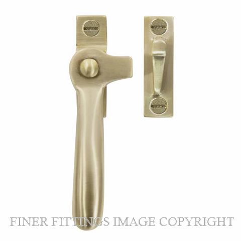 WINDSOR 5195L USB SPLIT RAIL FASTENER - LEFT HAND UNLACQUERED SATIN BRASS